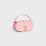 CLUTCH ON STRAP TABOU IN SMOOTH CALFSKIN PINK - Image 2